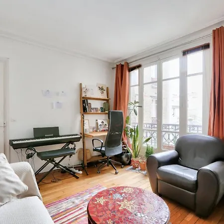 Cozy For 4 - Montmartre 18e Daire