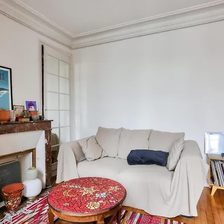 Daire Cozy For 4 - Montmartre 18e Paris